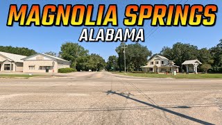 Magnolia Springs Alabama Driving Through