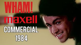 Wham! - Maxell Japan Commercial (HD)