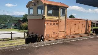 三岐鉄道(三岐線)車窓 西藤原→近鉄富田/ 751系(元西武101系)西藤原1208発