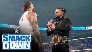 Sikoa sides with Reigns and delivers a Samoan Spike to Jimmy Uso: SmackDown Highlights, June 2, 2023