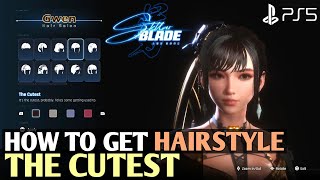 How to Unlock The Cutest Hairstyle STELLAR BLADE The Cutest Hairstyle | Stellar Blade Hairstyle