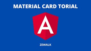 Angular Material Card tutorial | Angular Material 12 (2021)