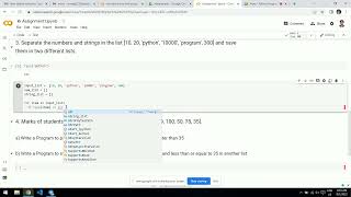 Solving Assignment-1 | Python Programming 2022 | Open Knowledge Share