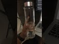 Treo MILTON glass water bottle