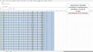 Creating Interaction Variables Using StatPro