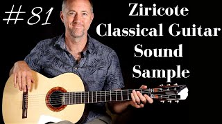 Ziricote Classical Guitar Sound Sample #81Beau Hannam Guitars and Ukuleles