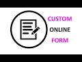 Apps Script | HTML Form & Google Sheets: Custom Online Form