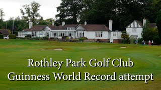 Rothley Park Golf Club GWR attempt