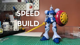 Speed Build MG Mobile Suit YMS 15 Gyan Principality Of Zeon Prototype Close Combat Mobile Suit