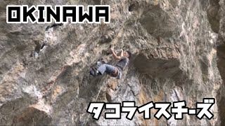 辺戸岬 タコライスチーズ（5.12b/c）climber モトハシ