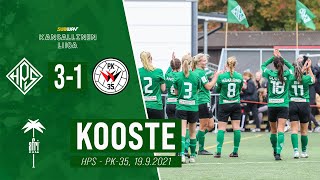 KOOSTE: HPS 3-1 PK-35 | Kansallinen liiga, 19.9.2021 - HPS TV