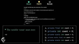 2024 AP CSA MCQ Question 25 - Static Variables and Class Scope