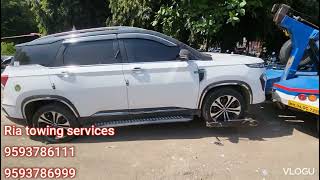 Ria towing services 24/7 Aurangabad Maharashtra 9593786111 / 9593786999 #MG Hector