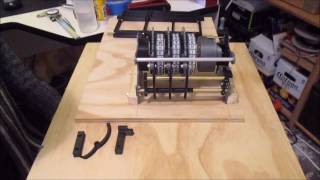 3D printed Enigma machine.