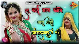 Tu ki bhav khave thara jaisi mandalgarh mein nari | New Rajasthani Dj Remix Song #song #raju_rawal