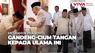 Momen Prabowo Cium Tangan hingga Mengantarkan Pulang Ulama Ini