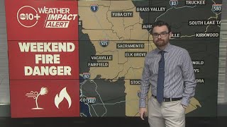 Fire danger returns to California | Fire Weather Watch Forecast