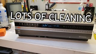 Sylvania Top loading VCR - Part 2…partial overhaul (Model VC-2225SL01)