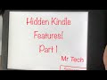 Hidden Kindle Features you should know part 1 #shorts #Mrtech