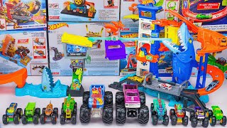 Hot Wheels Unboxing Review ASMR | Hot Wheels RacerVerse Jurassic World Blue's Raptor Rush Track Set