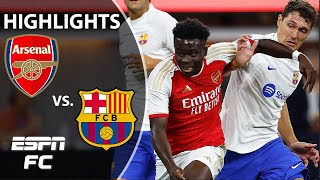🚨 EIGHT GOAL THRILLER 🚨 Arsenal vs. Barcelona | Full Game Highlights | ESPN FC