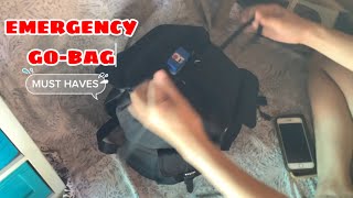 EMERGENCY GO-BAG ESSENTIALS | DISASTER PREPAREDNESS 101