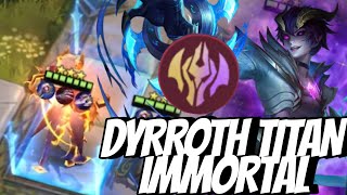 HYPER DYROTH TITAN IMMORTAL MAGIC CHESS MOBILE LEGENDS