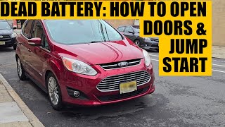 Ford C-Max dead battery: How to gain access and jump start