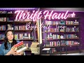 Book Thrift Haul + Bookshelf Tour! *11 books for 20 dollars*