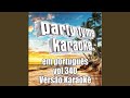 Como O Vento (Made Popular By Yahoo) (Karaoke Version)