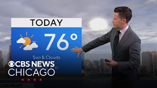 High temperatures climbing this week in Chicago