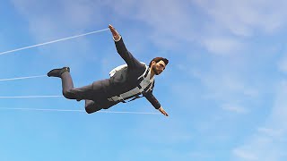 Insane Flying Delivery Challenge (GTA 5 Funny Moments)