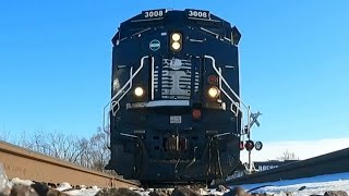 CN 3008, Illinois Central Heritage Unit runs over GoPro!