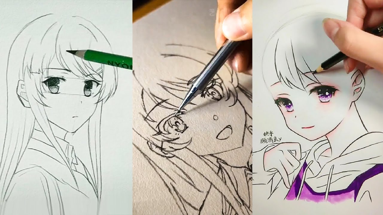 How To Draw Anime Satisfying Anime Art Youtube