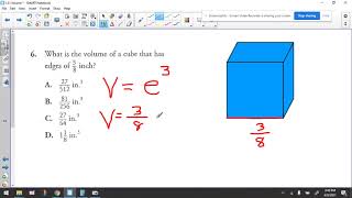 L31 #6 Volume of Cubes with Fractional Edges