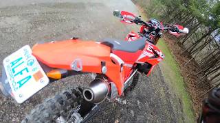 Beta 500 Full FMF Exhaust Riding Sound Test