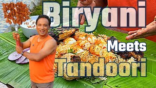 @ Home 🔥 Tandoori Chicken Infused Biryani-with Chicken \u0026 Eggs Tandoori meets Biryani fire vs flavour