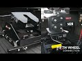 the advantage combo hitch gooseneck to fifth wheel towing with a simple slide