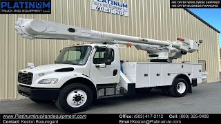 (PENDING SALE) 2018 Freightliner M2 106 Altec 60' Material Handler Bucket Truck