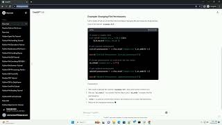 python open file permissions