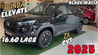 New Honda Elevate 2025 Signature Black Edition ZX CVT S, Detailed Walkaround