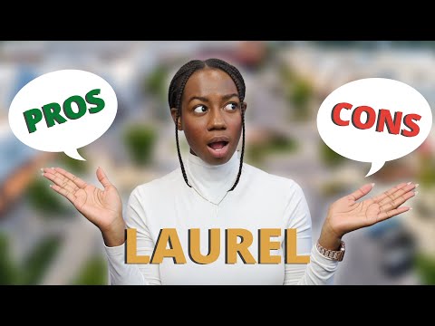 What counties is Laurel MD in?