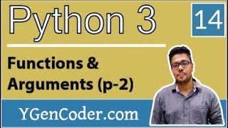 Python Tutorial #14: Defining Functions & Arguments (Part 2)