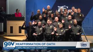 CMPD Promotions Ceremony - December 6, 2024