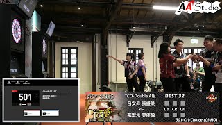 呂安昇，張盛桀 vs 戴宏光，廖沛楹 [TCO-Double A組 BEST 32] (2024 TCO 天下一武投會 LADIES)