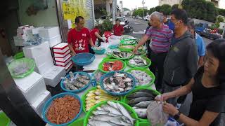 阿源賣魚全紀錄：鱸魚熱賣、烤肉搶貨  阿源海鮮拍賣@台中豐原