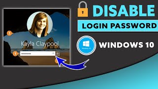 how to remove password from windows 10 | disable login on windows 10