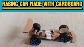 Formula 1 race car Made with cardboard//Diy Project Diy craft 5-minute crafts