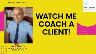 Careers and Financial Coaching - Live 121 Demonstration