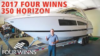 $220K! Like New 2017 Four Winns 350 Horizon at MarineMax St. Petersburg, FL